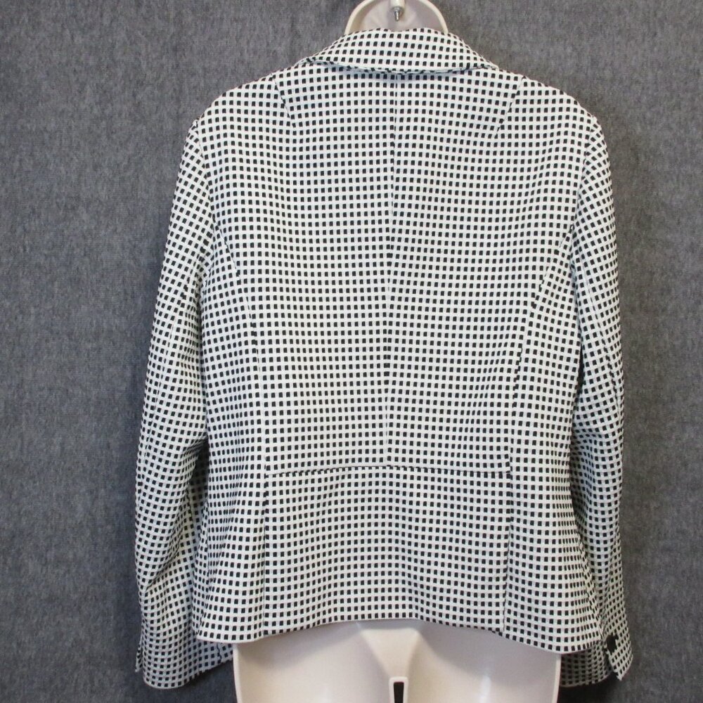 Talbots Gingham Blazer Jacket Large - image 2